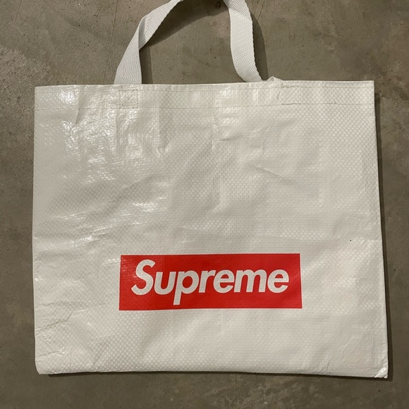 Supreme Plastic Tote Bag and Ziplock - Picture 1 of 4